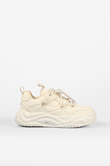 Vicco Dublin Hafif Kız Çocuk Bej Sneaker