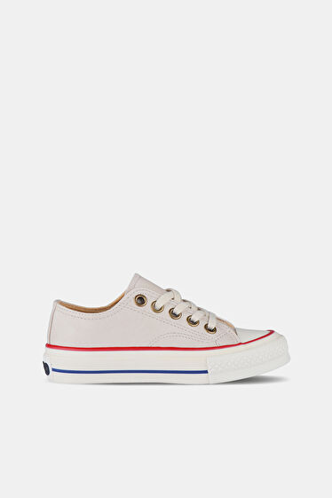 Vicco Navar Basic Unisex Çocuk Bej Sneaker