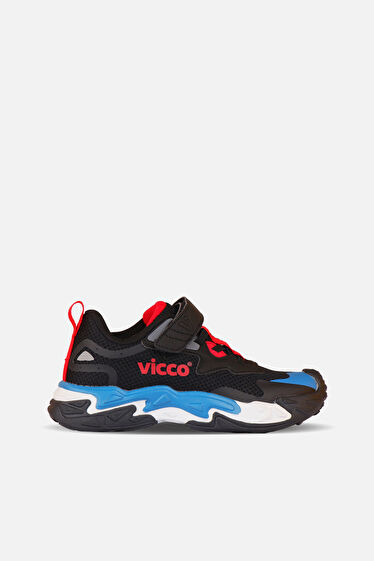 Vicco Umbre Hafif Erkek Çocuk Siyah Sneaker