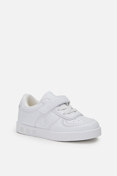 Vicco Sam Işıklı Unisex Bebek Beyaz Sneaker