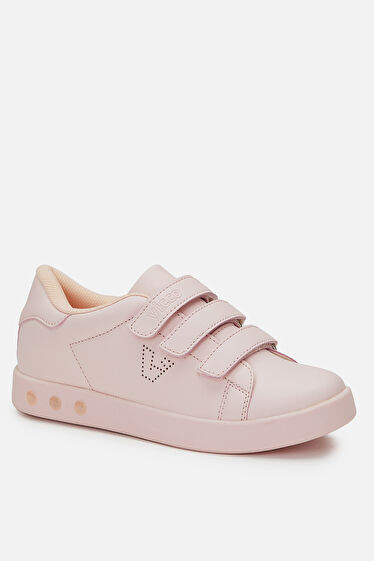 Vicco Oyo Işıklı Kız Çocuk Pudra Sneaker