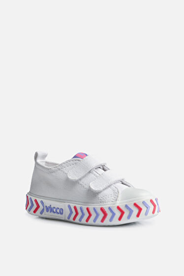 Vicco Timo Basic Kız Okul Öncesi Beyaz/Pembe Spor Ayakkabı