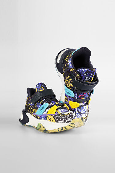 Vicco Universe Baskılı Unisex Çocuk Lacivert Sneaker