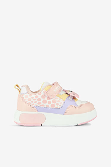 Vicco Borka Işıklı Kız Okul Öncesi Pudra Sneaker