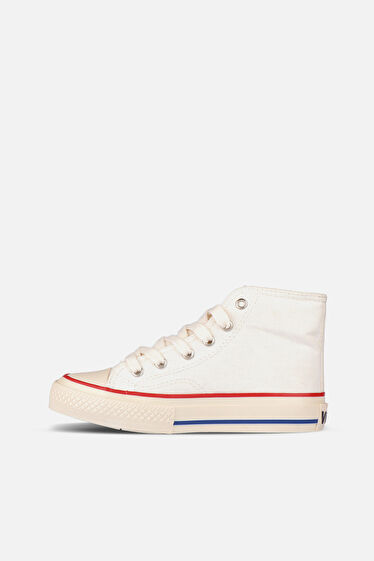 Vicco Star Basic Unisex Genç Beyaz Sneaker