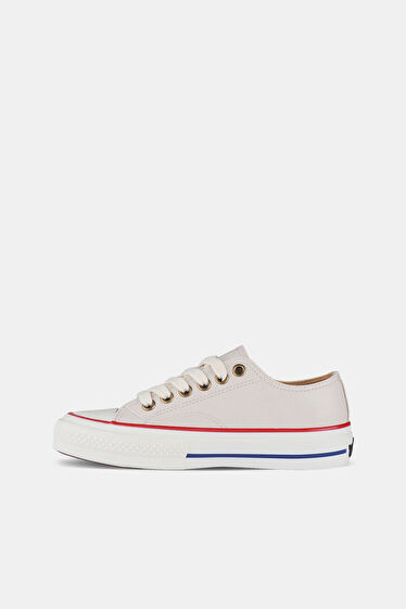 Vicco Navar Basic Unisex Genç Bej Sneaker