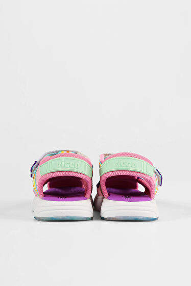 Vicco Flow II Hafif Kız Bebek Pembe Sandalet