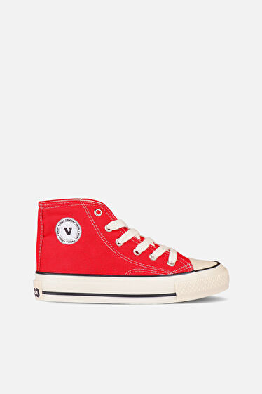 Vicco Star Basic Unisex Genç Kırmızı Sneaker