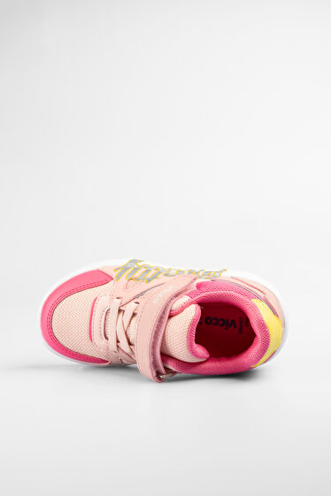 Vicco Pretty Işıklı Kız Okul Öncesi Pudra Sneaker