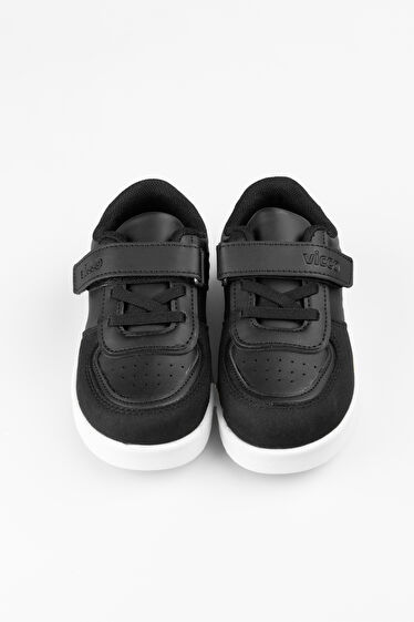 Vicco Sam Işıklı Unisex Okul Öncesi Siyah/Beyaz Sneaker