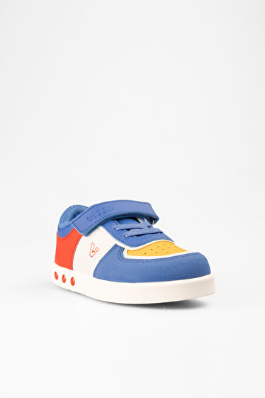 Vicco Sam Işıklı Erkek Çocuk Saks Mavi Sneaker
