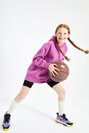 Vicco Unique Havalı Taban Unisex Çocuk Mor Basketbol Ayakkabısı