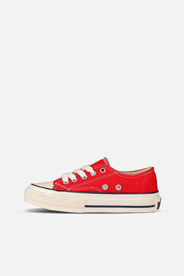 Vicco Idol Basic Unisex Çocuk Kırmızı Sneaker