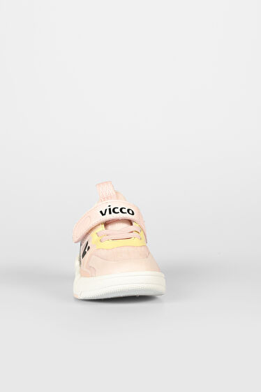 Vicco Daphne Baskılı Kız Bebek Pudra Sneaker