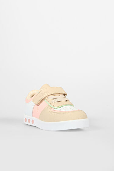 Vicco Sam Işıklı Kız Okul Öncesi Pudra Sneaker