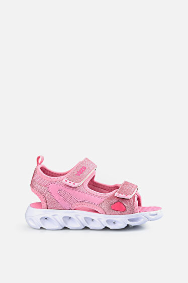 Vicco Roy Işıklı Kız Çocuk Pembe Sandalet