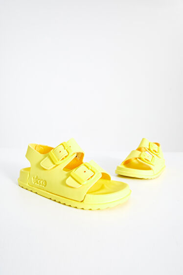 Vicco Miyu Hafif Unisex Okul Öncesi Sarı Sandalet