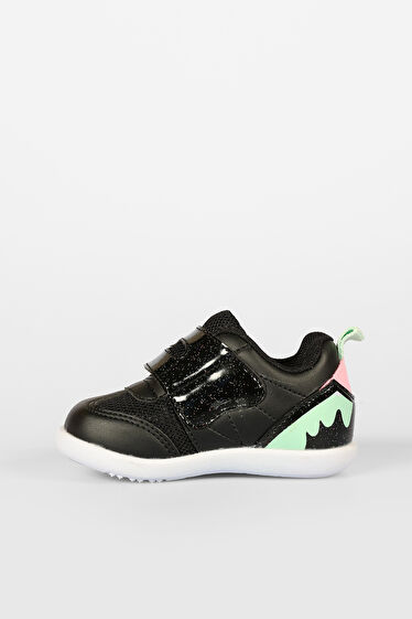 Vicco Donut Basic Erkek İlk Adım Siyah Sneaker