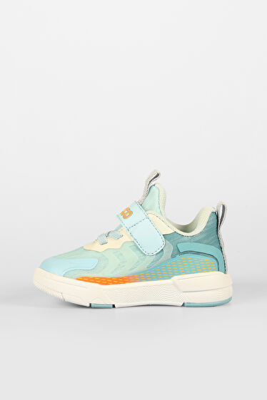 Vicco Daphne Baskılı Erkek Bebek Mavi Sneaker