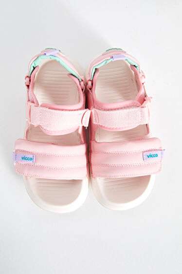 Vicco Rave Hafif Kız Çocuk Pembe Sandalet