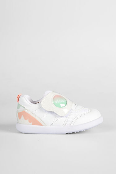 Vicco Donut Basic Kız İlk Adım Beyaz/Pudra Sneaker