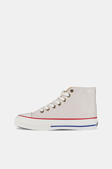 Vicco Monno Basic Unisex Genç Bej Sneaker