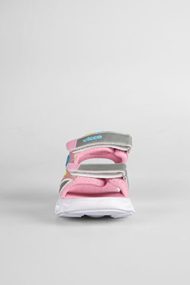 Vicco Hilda Işıklı Kız Çocuk Pembe Sandalet
