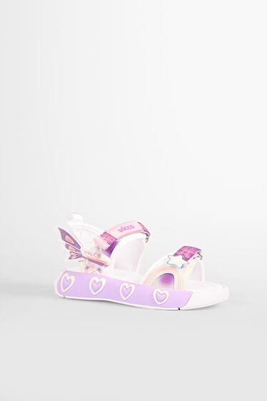 Vicco Label Hafif Kız Çocuk Beyaz Sandalet
