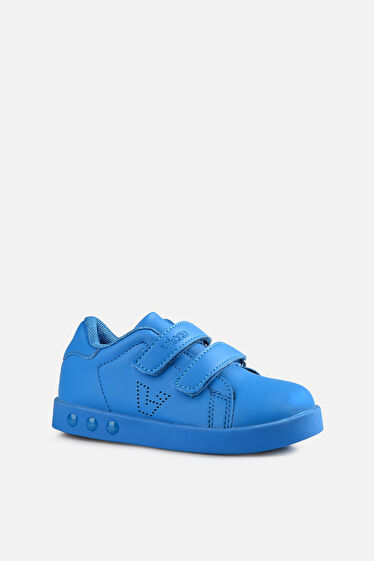 Vicco Oyo Işıklı Erkek Bebek Saks Mavi Sneaker