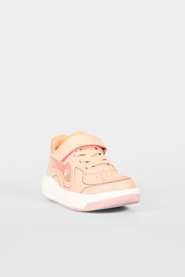 Vicco Disnew Işıklı Kız Bebek Pudra Sneaker