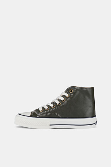 Vicco Monno Basic Unisex Genç Haki Sneaker