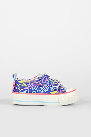 Vicco Done Desenli Unisex Okul Öncesi Lacivert Sneaker