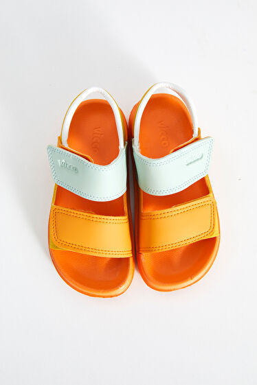 Vicco Krixi Hafif Kız Çocuk Orange Sandalet