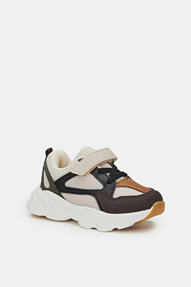 Vicco Asimo Hafif Unisex Çocuk Bej Sneaker