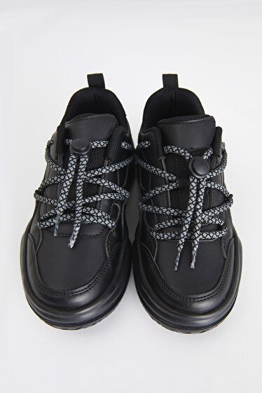 Vicco Dublin Hafif Kız Çocuk Siyah Sneaker