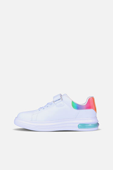 Vicco Blair Hafif Kız Çocuk Beyaz/Fuşya Sneaker