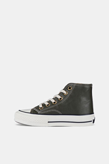 Vicco Monno Basic Unisex Çocuk Haki Sneaker