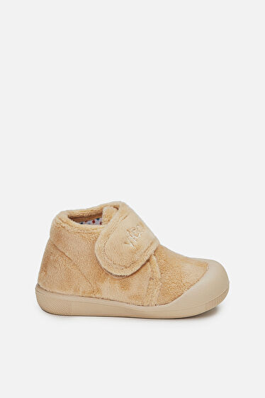 Vicco Color Rahat Kalıp Unisex İlk Adım Bej Panduf