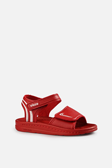 Vicco Dory Basic Unisex Okul Öncesi Kırmızı Sandalet