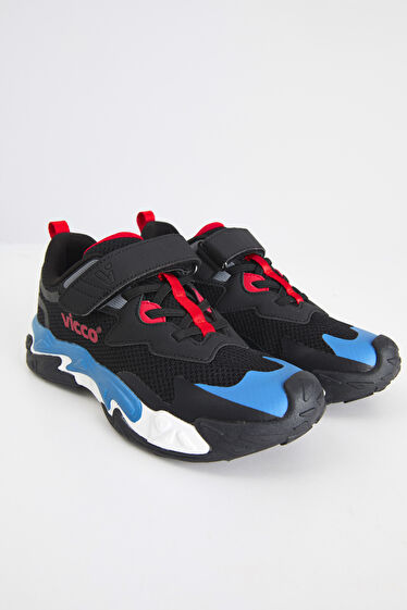 Vicco Umbre Hafif Erkek Çocuk Siyah Sneaker