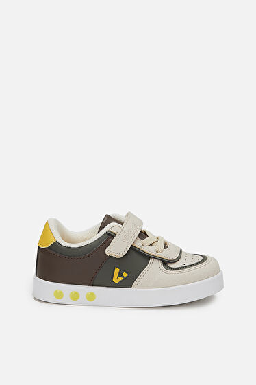 Vicco Sam Işıklı Erkek Bebek Haki Sneaker
