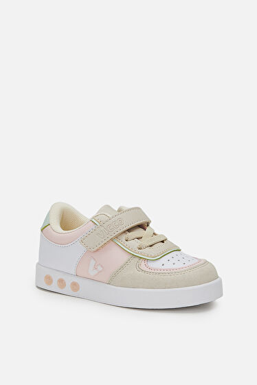 Vicco Sam Işıklı Kız Bebek Pudra Sneaker