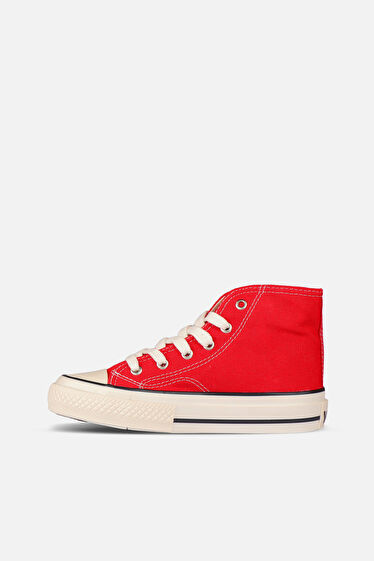 Vicco Star Basic Unisex Genç Kırmızı Sneaker