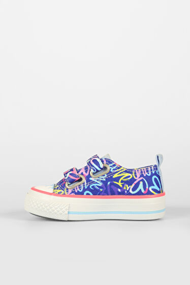 Vicco Done Desenli Unisex Okul Öncesi Lacivert Sneaker
