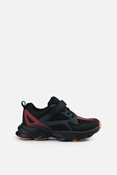 Vicco Asimo Hafif Erkek Çocuk Siyah Sneaker