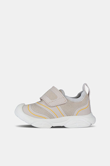 Vicco Ezzy Hafif Unisex İlk Adım Bej Spor Ayakkabı