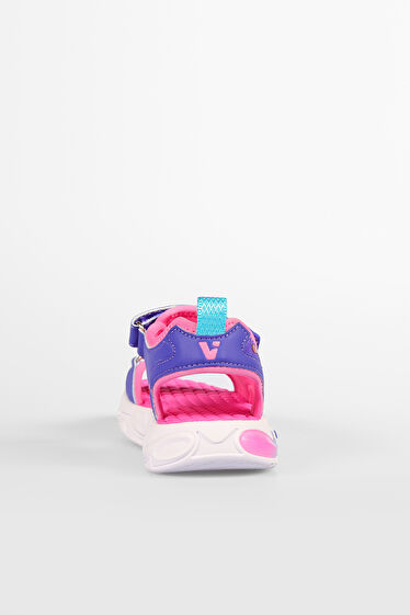 Vicco But Işıklı Kız Çocuk Mor Sandalet