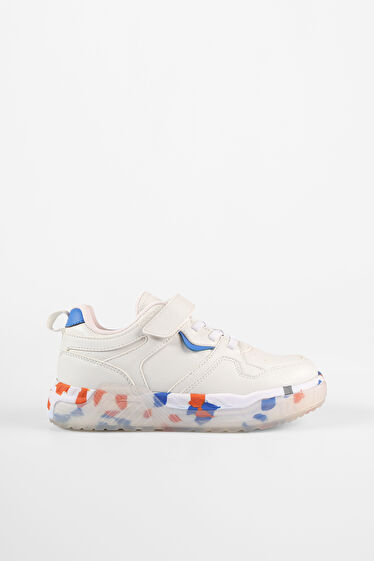 Vicco Monaco Hafif Erkek Çocuk Beyaz/Saks Mavi Sneaker