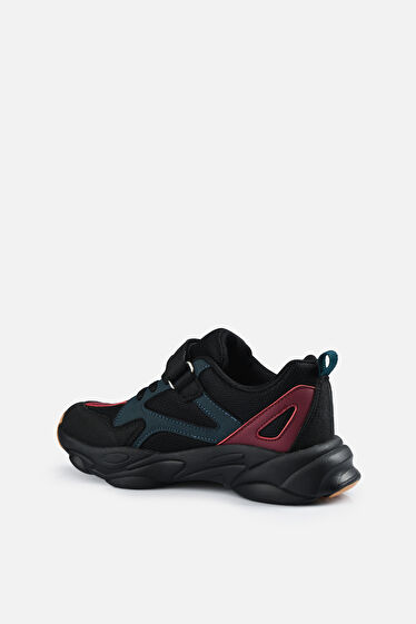 Vicco Asimo Hafif Erkek Çocuk Siyah Sneaker