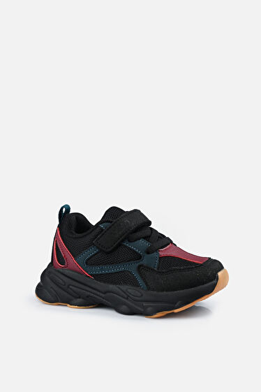 Vicco Asimo Hafif Unisex Bebek Siyah Sneaker